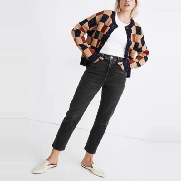 Madewell The Perfect Vintage Jeans sz 32 Washed Black - Picture 1 of 16